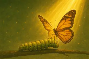 A Spiritual Butterfly’s Caterpillar Experience
